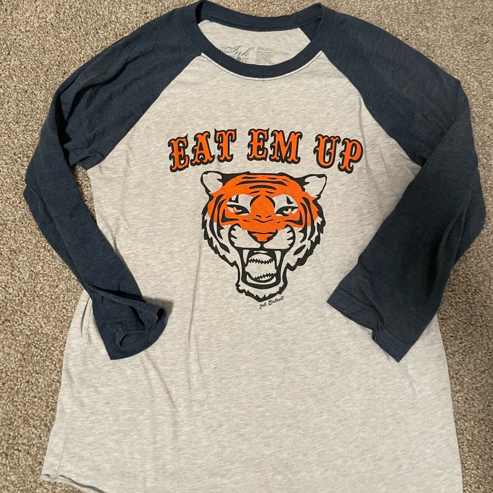 ‘Eat Em Up’ Detroit Tigers Baseball Tee